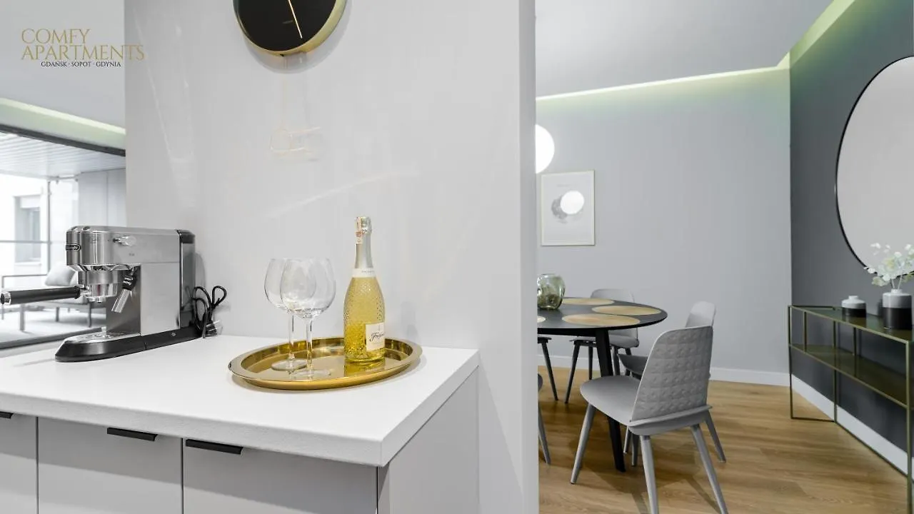 Apartament Chmielny River View - Granaria - Comfy Apartments Γκντανσκ 0*,  Πολωνία